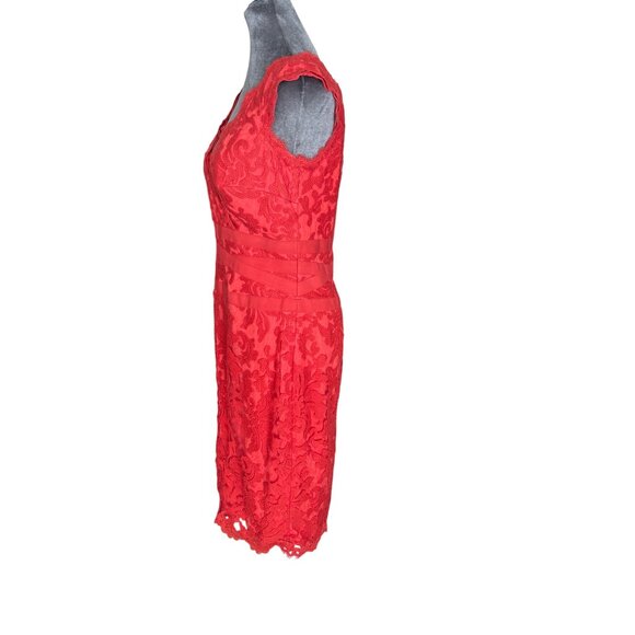 Tadashi Shoji Lace Bodycon Cocktail Dress  Size 6 - Picture 3 of 8